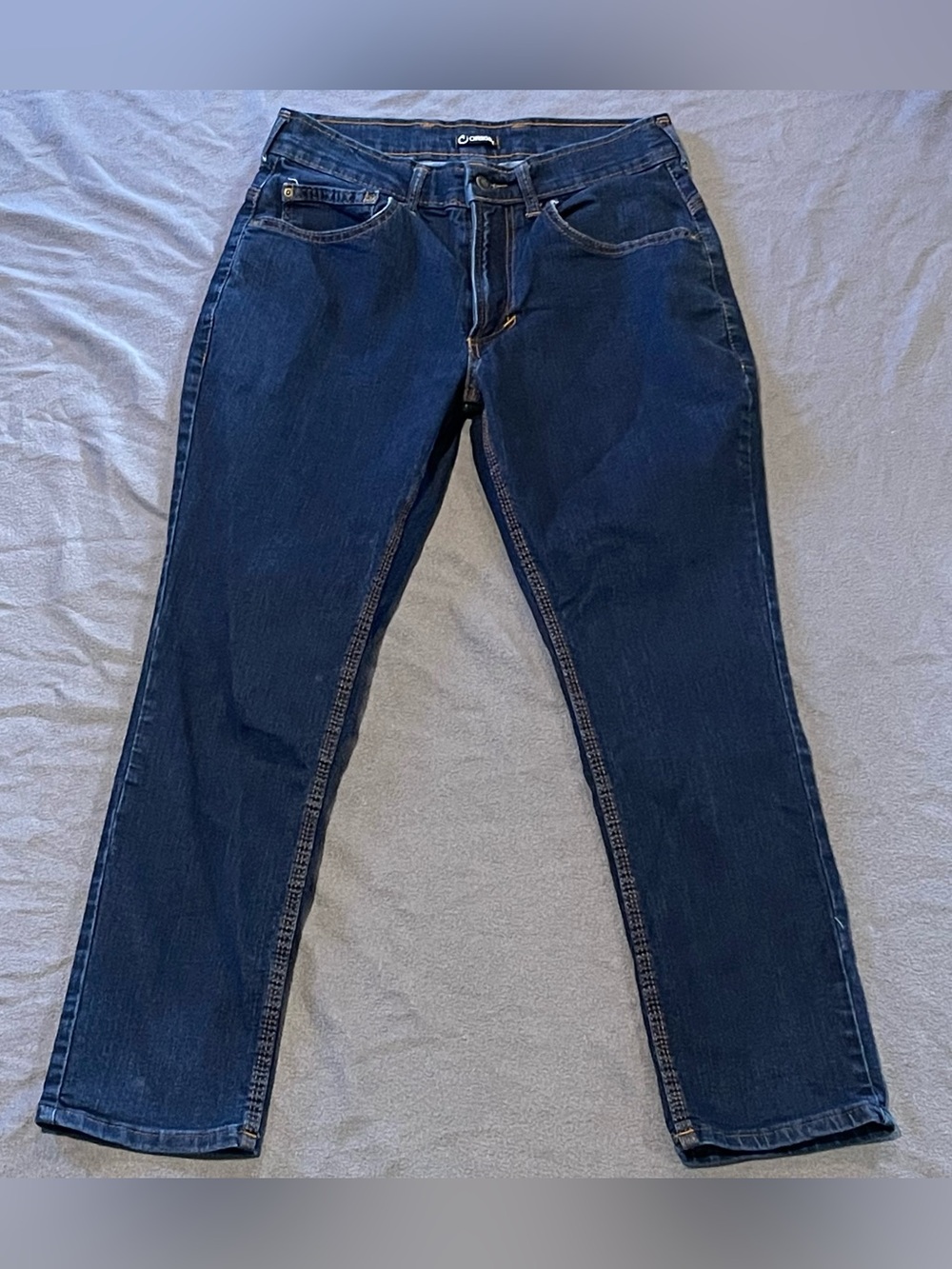 Origin D68 fighter fit jeans mens 30x28 pre-owned‎ condition blue